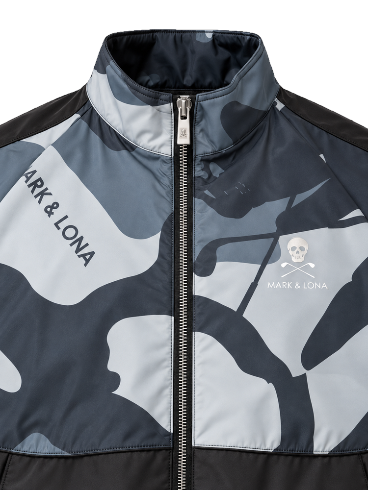 ファン付きセット | Mercury Camo Cooling Fan Jacket | ブルゾン | ブラック | メンズ | ゴルフウェア