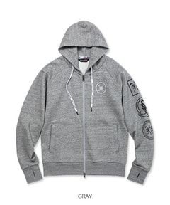 FLOCKY ZIP PARKER JK | パーカー | ブルゾン | グレー | メンズ | ゴルフウェア
