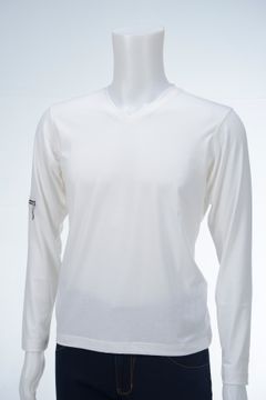 VネックTシャツ | ホワイト | メンズ