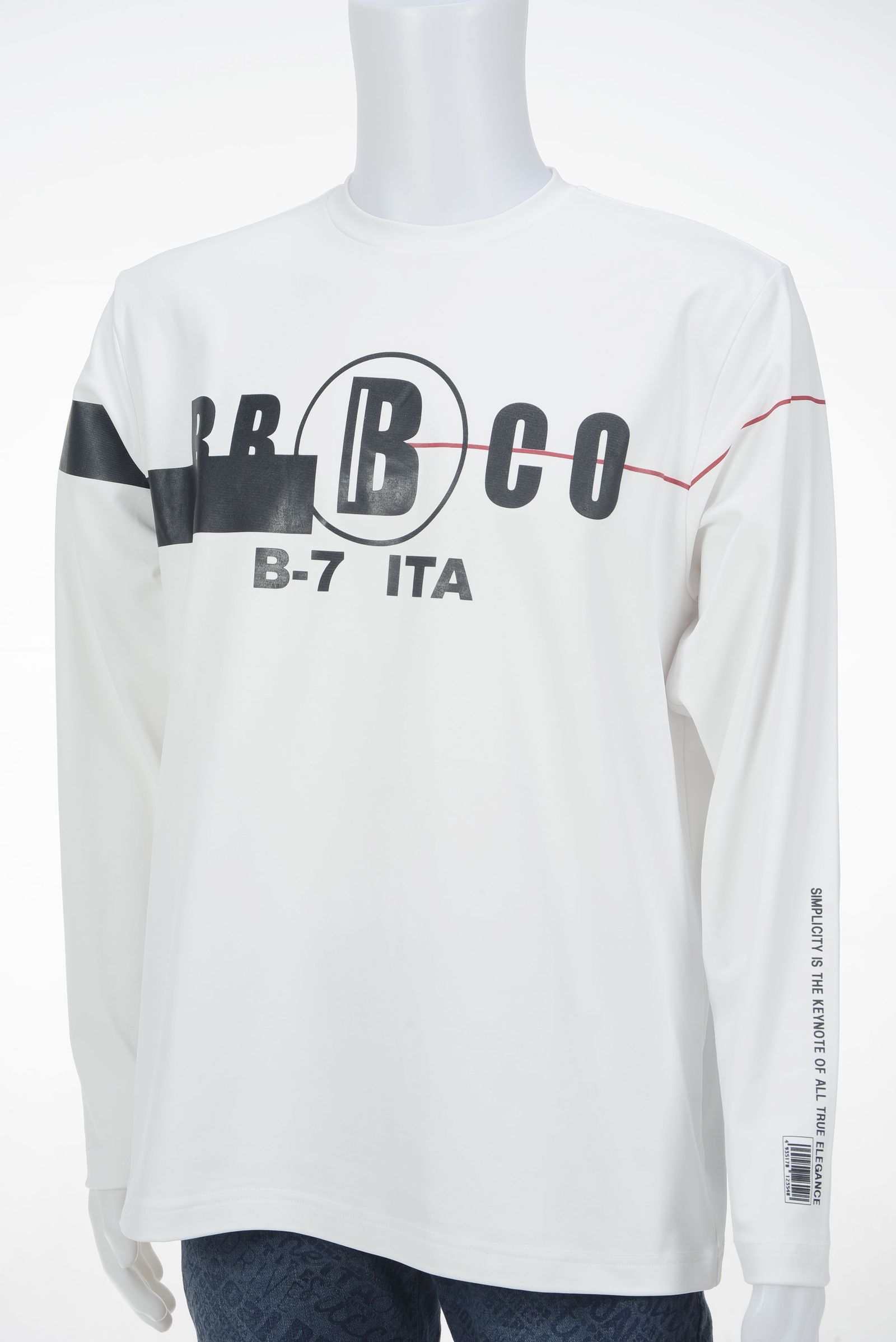 長袖カットソー | Tシャツ | ホワイト | メンズ