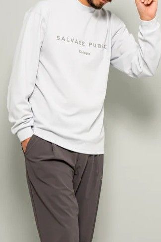 マロオモックネック L/S（Kolepa Stamp） | Tシャツ | アイスグレー | メンズ | ゴルフウェア