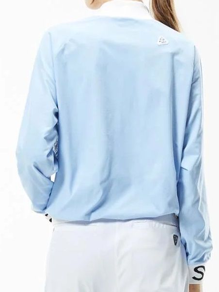 CIRCLE GRAPHIC L/S MOCK SHIRTS | モックネックシャツ | サックス | レディース | ゴルフウェア