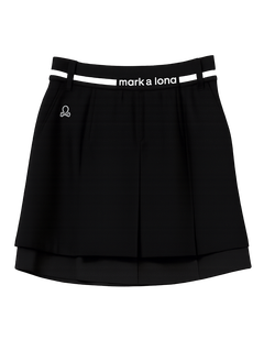 Cornel Layerd Pleated Skirt | スカート | ブラック | レディース | ゴルフウェア