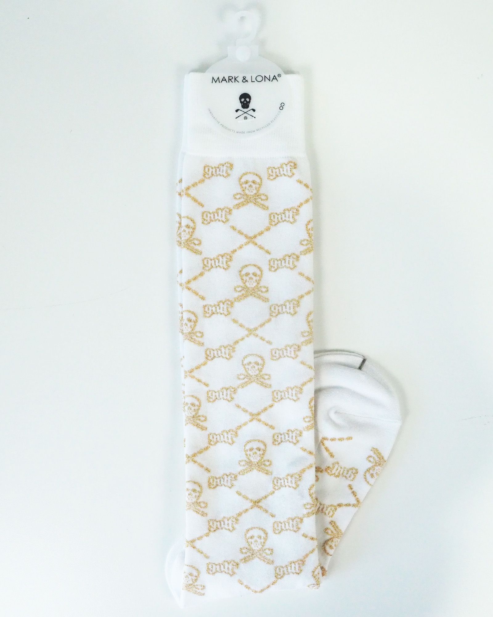 Ruler Spark Knee Socks | ルーラースパーク ニーソックス | レディース ゴルフウェア | WHITE ホワイト