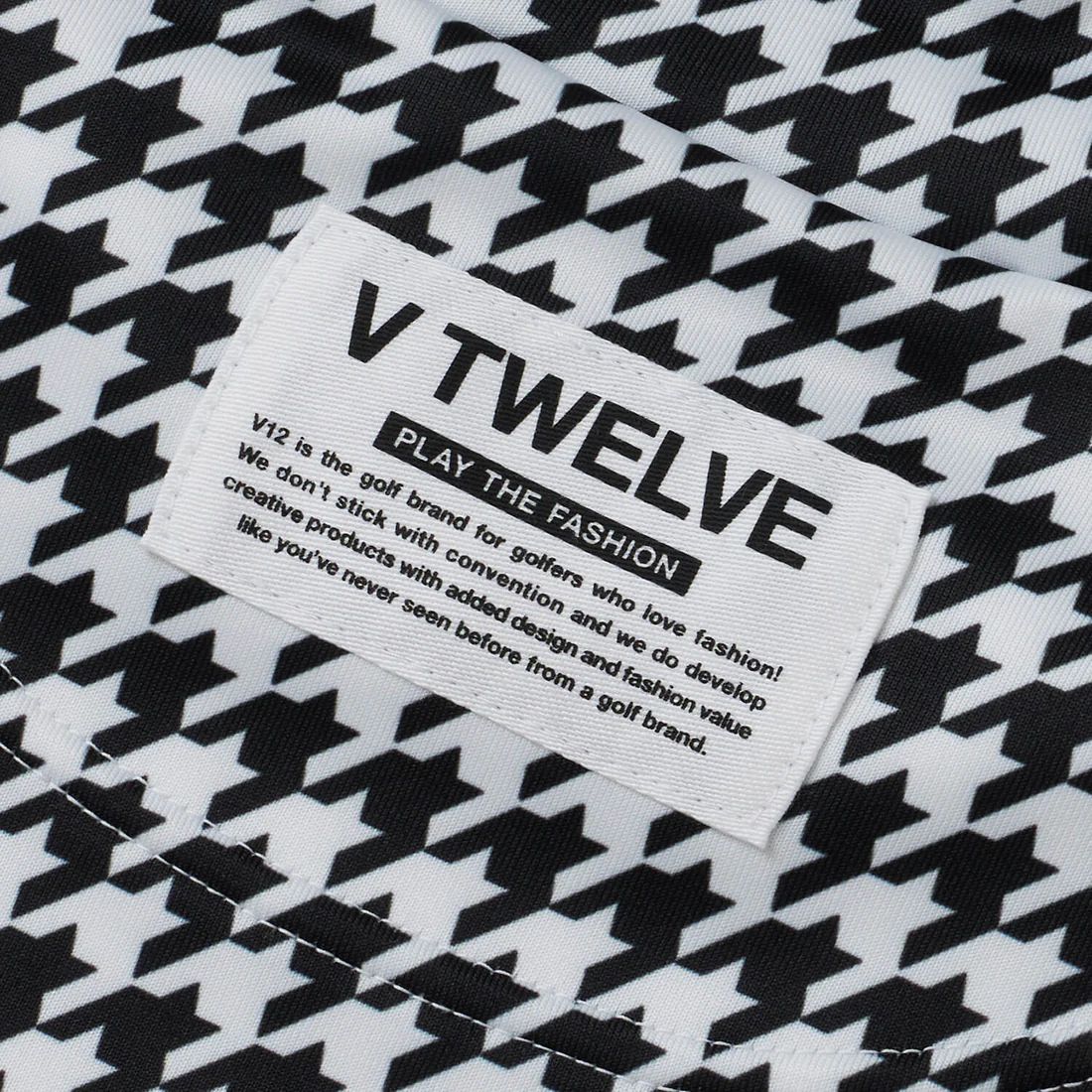 HOUNDS MOCK | Tシャツ | ブラック | メンズ | ゴルフウェア