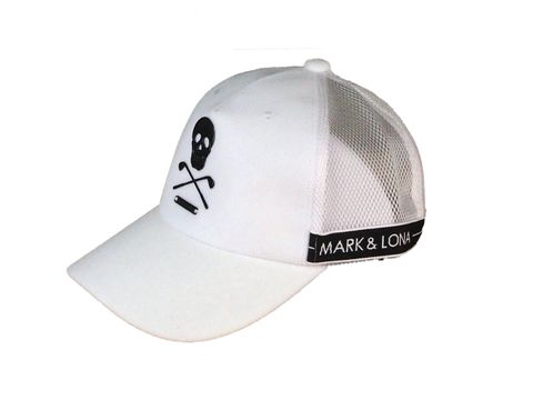 MARK & LONA」 キャップ FREE ホワイト メンズ MARK&LONA - マーク 