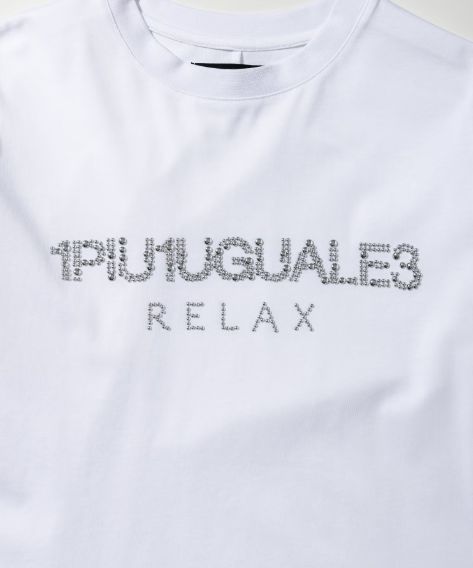スタッズロゴロングTシャツ | Tシャツ | ホワイト | メンズ