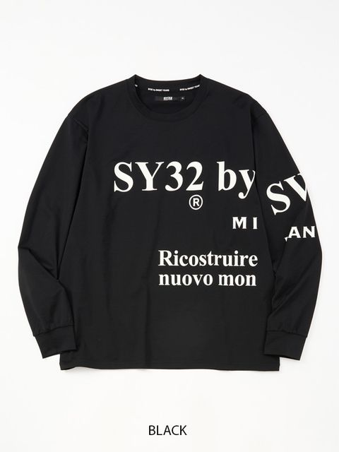 NEW SEPARATE GRAPHIC L/S TEE  | Tシャツ | ブラック | メンズ | ゴルフウェア