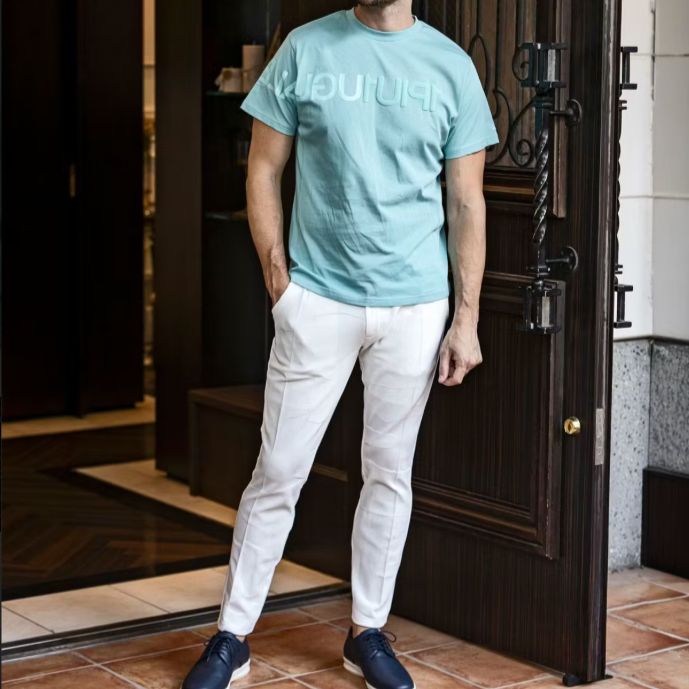 ビッグロゴインバーテッドTシャツ | Tシャツ | サックス | メンズ