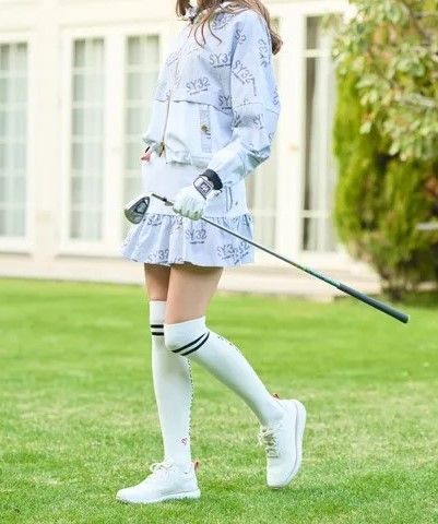 STRETCH GRAPHIC COMBI SKIRT | スカート | ホワイト | レディース | ゴルフウェア