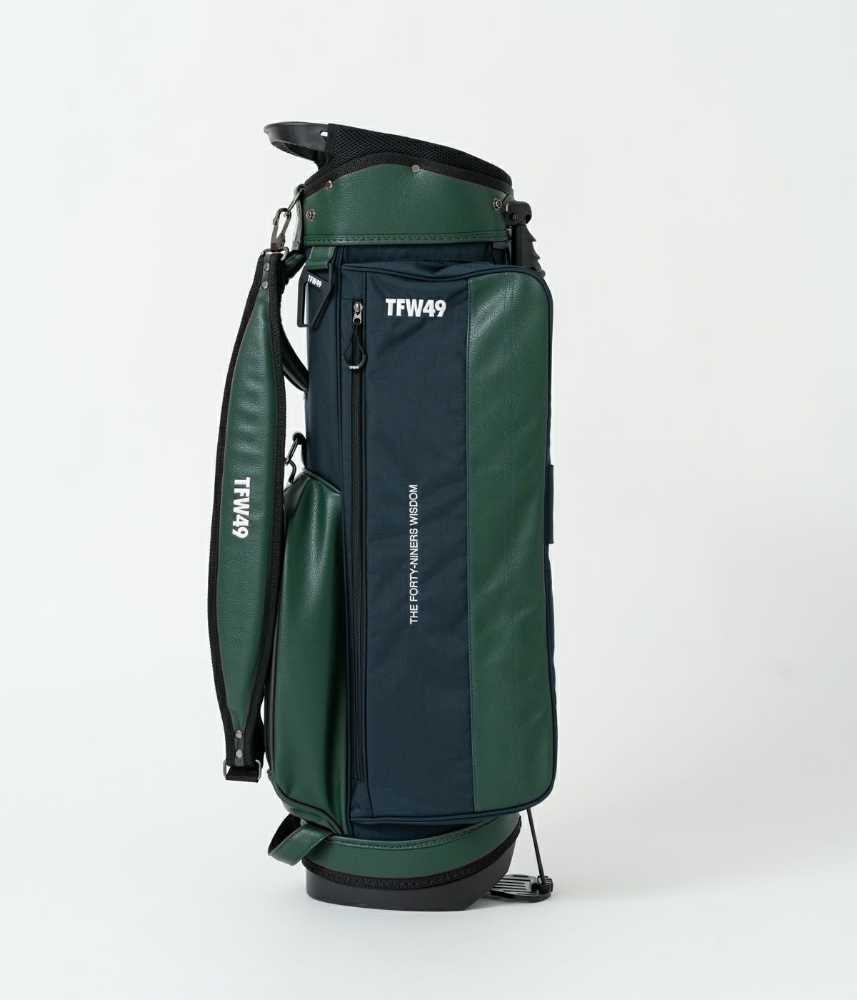 CADDIE BAG | キャディバッグ | ネイビー×グリーン | ユニセックス | ゴルフ