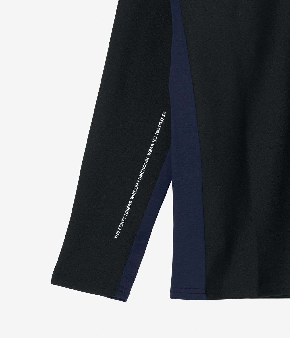 SIDE MESH MOCKNECK LONG SLEEVE | Tシャツ | ブラック | メンズ | ゴルフウェア