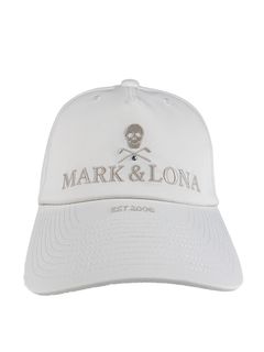 Iron Skull Crystal Accent Cap | キャップ | アイボリー | ユニセックス | ゴルフ