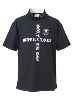 Croce Waffle Mock Neck Tee | MEN | Tシャツ | ブラック | メンズ | ゴルフウェア