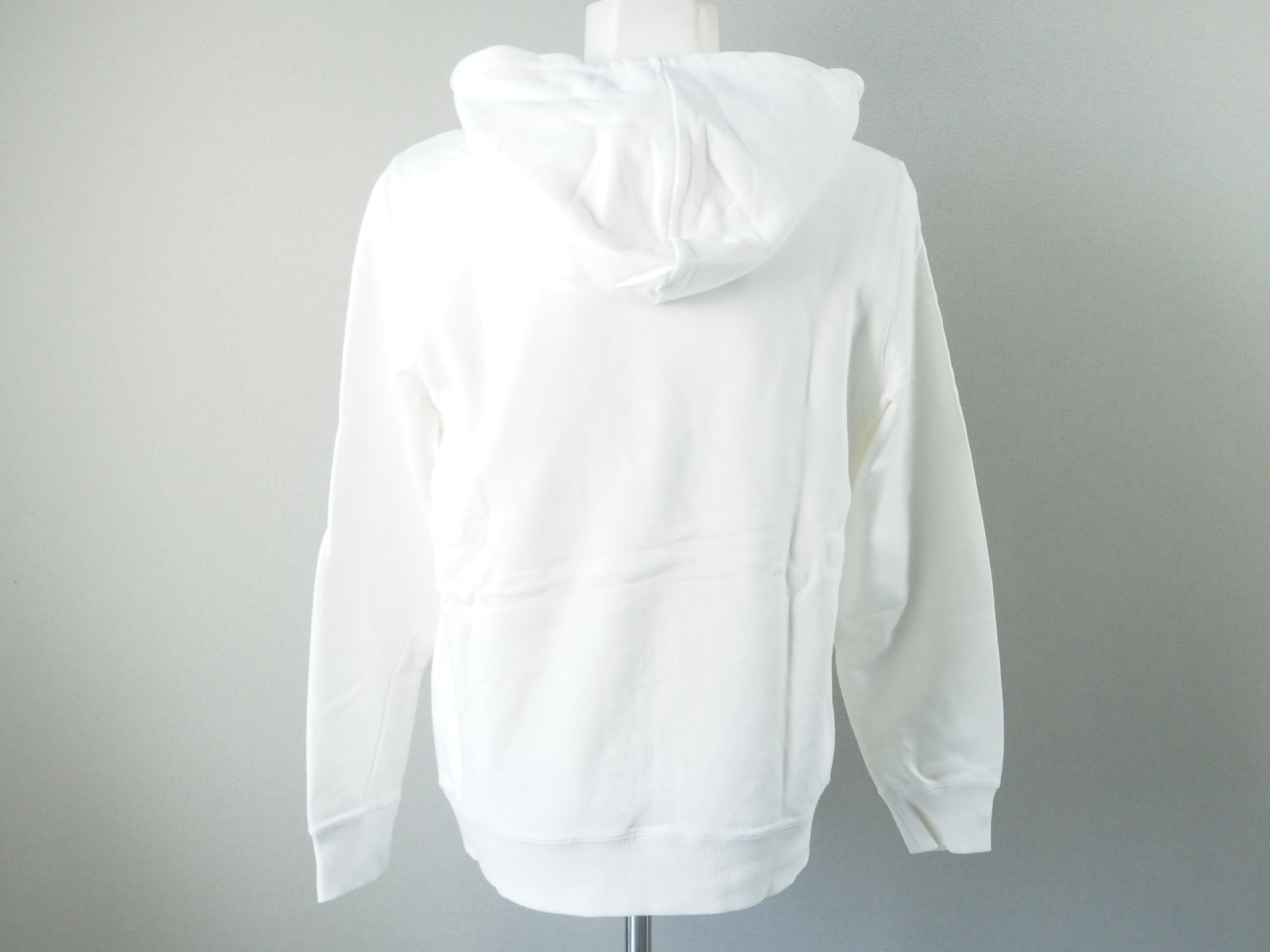 MEN'S RHINESTONE HOODIE SWEAT SHIRT | パーカー | フーディー | ホワイト | メンズ
