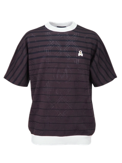 Dominant Mesh Mock Knit | MEN | Tシャツ | D.ブラウン | メンズ | ゴルフウェア