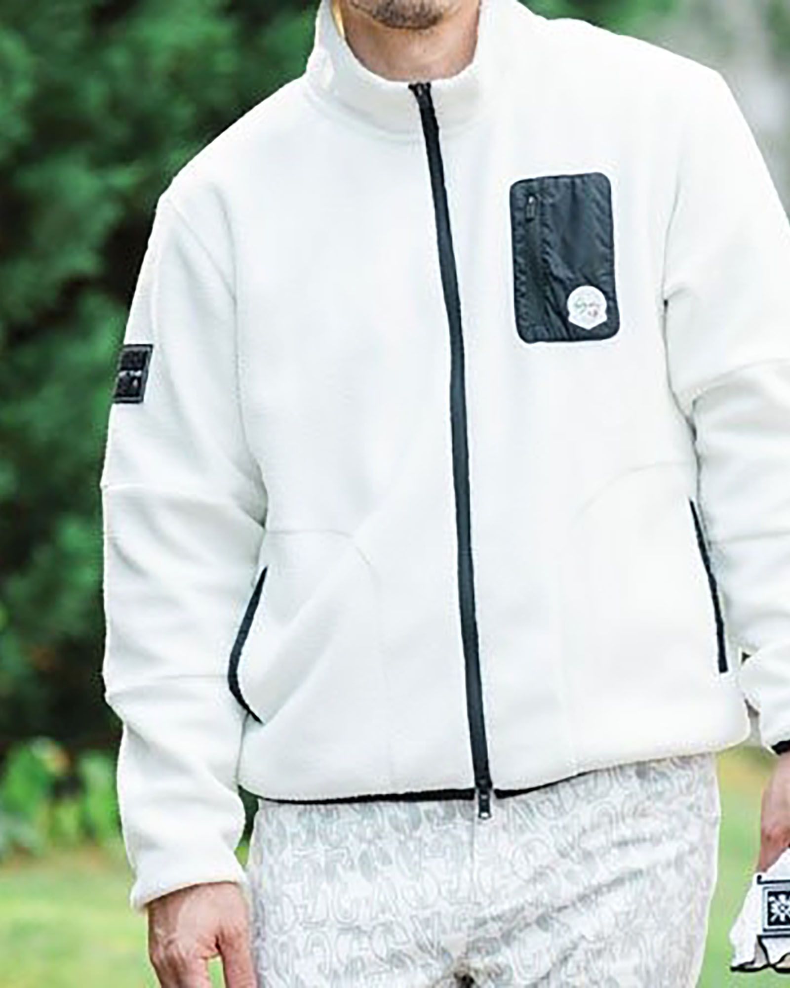 POLARTEC BOA ZIP UP JK | ジャケット | ホワイト | メンズ | ゴルフウェア