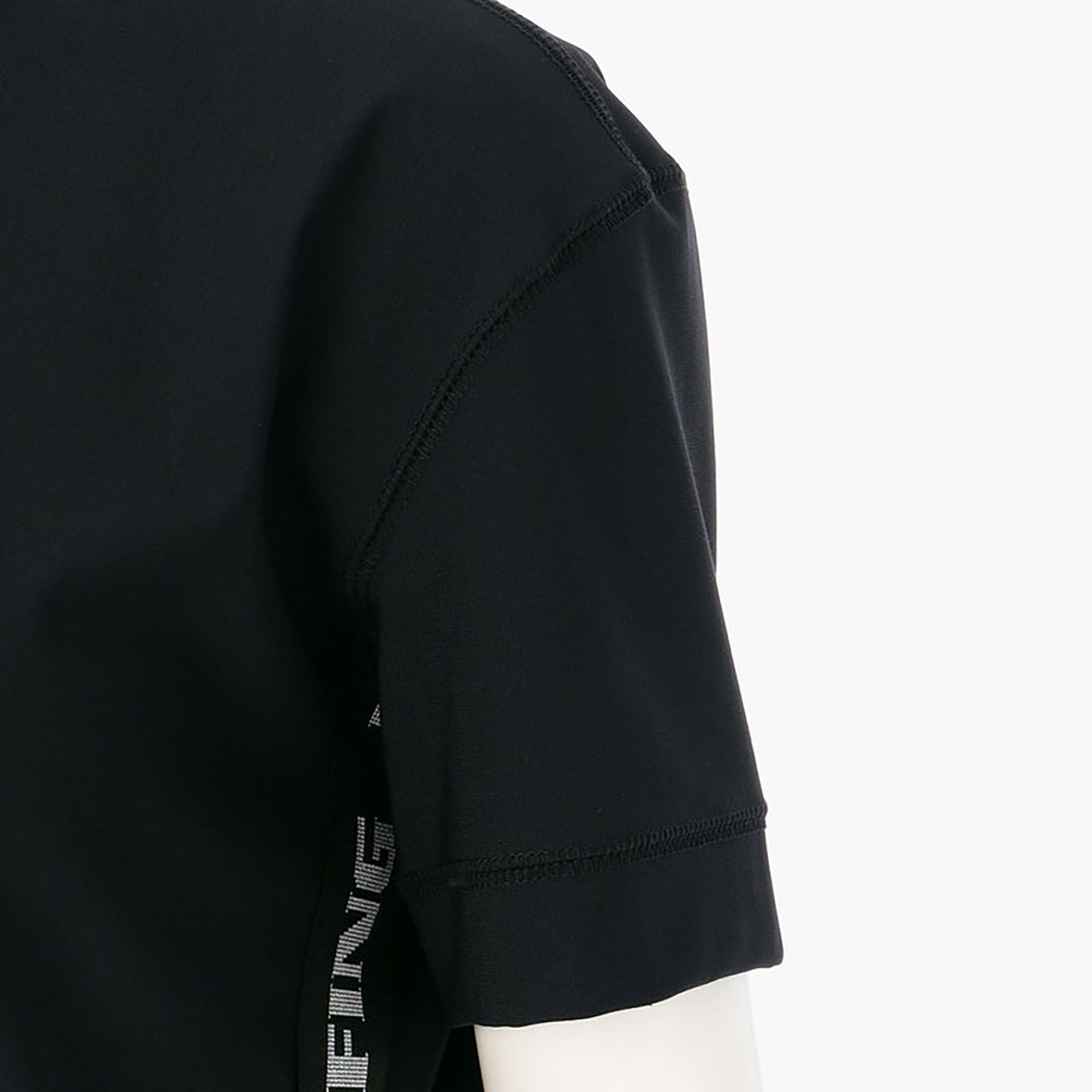 WOMENS SIDE LOGO LINE HIGH NECK ONE PIECE | ワンピース | ブラック | レディース | ゴルフウェア