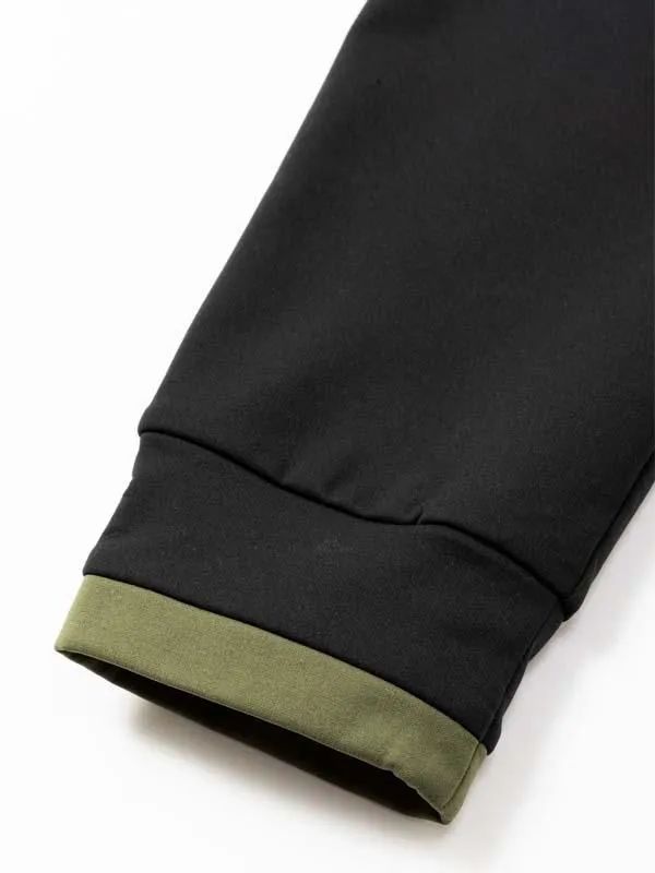 ULTRA LIGHT BACK BRUSHED MOCK SWEAT | モックネック | 長袖Tシャツ | ブラック | メンズ | ゴルフウェア