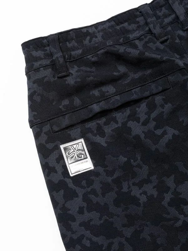 SY32グレー　LサイズJACQUARD STRETCH WOVEN PANT Men's Classic Stretch Woven Pant