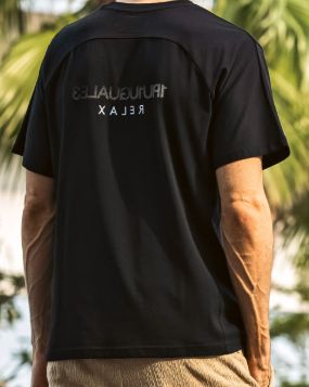 リバースロゴ半袖Tシャツ | Tシャツ | ブラック | メンズ