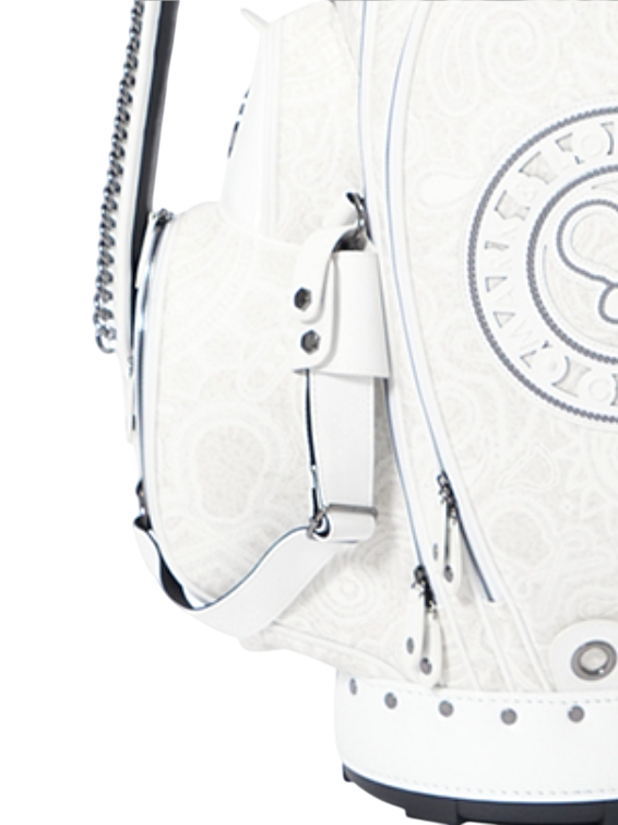 Mirage Paisley Caddy Bag | キャディバッグ | ホワイト | ユニセックス | ゴルフ