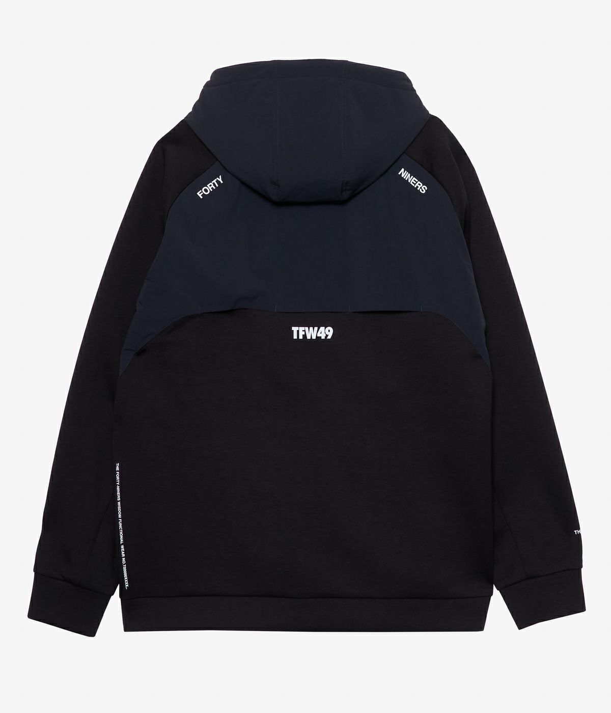 CARDBOARD MATERIAL FULL ZIP HOODIE | パーカー | ブラック | ユニセックス | ゴルフウェア