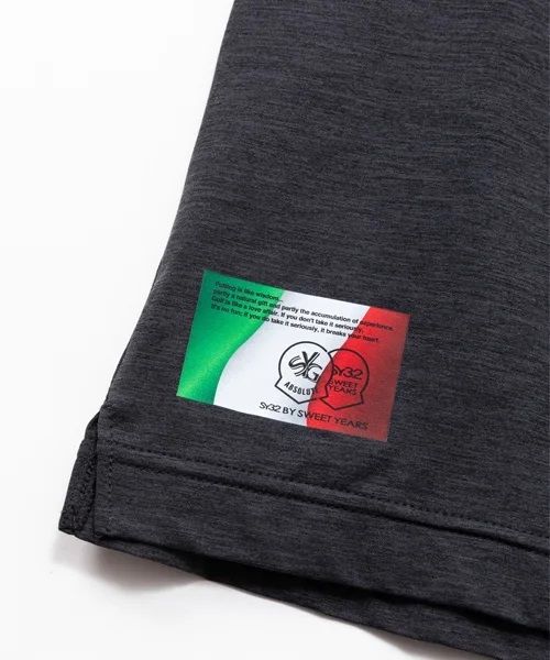 LOMELLINA FANTASIA GRADATION PT MOCK | Tシャツ | ブラック | メンズ | ゴルフウェア