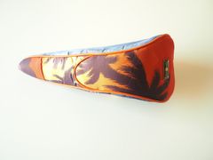フェアウエイウッドヘッドカバー | ヤシの木柄 | オレンジ | ユニセックス | ゴルフグッズ