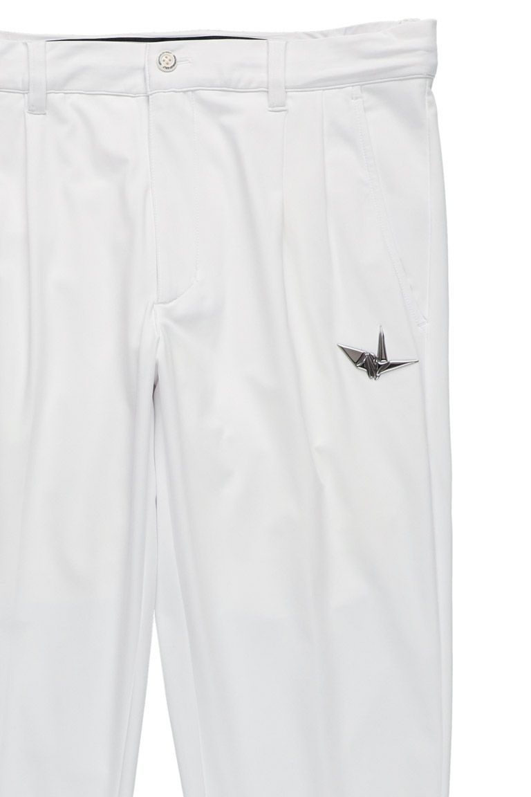 【2026年SS予約商品】TUCK PANTS［WHITE］ | ロングパンツ | ホワイト | メンズ | ゴルフウェア