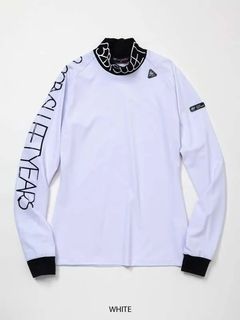 LIGHT STRETCH L/S MOCK | モックネックシャツ | ホワイト | レディース | ゴルフウェア