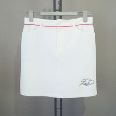 刺繍入り | スカート | ホワイト | レディース | ゴルフウェア