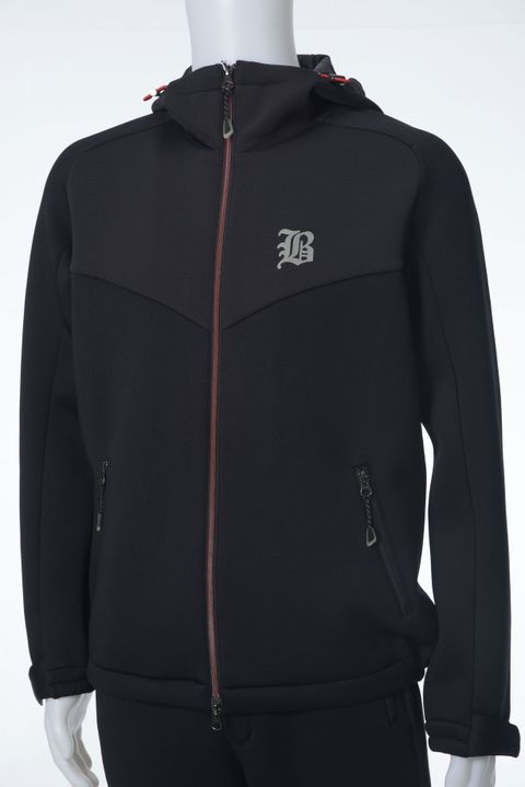 ジップアップパーカー | パーカー | フーディ |  ブラック | メンズ