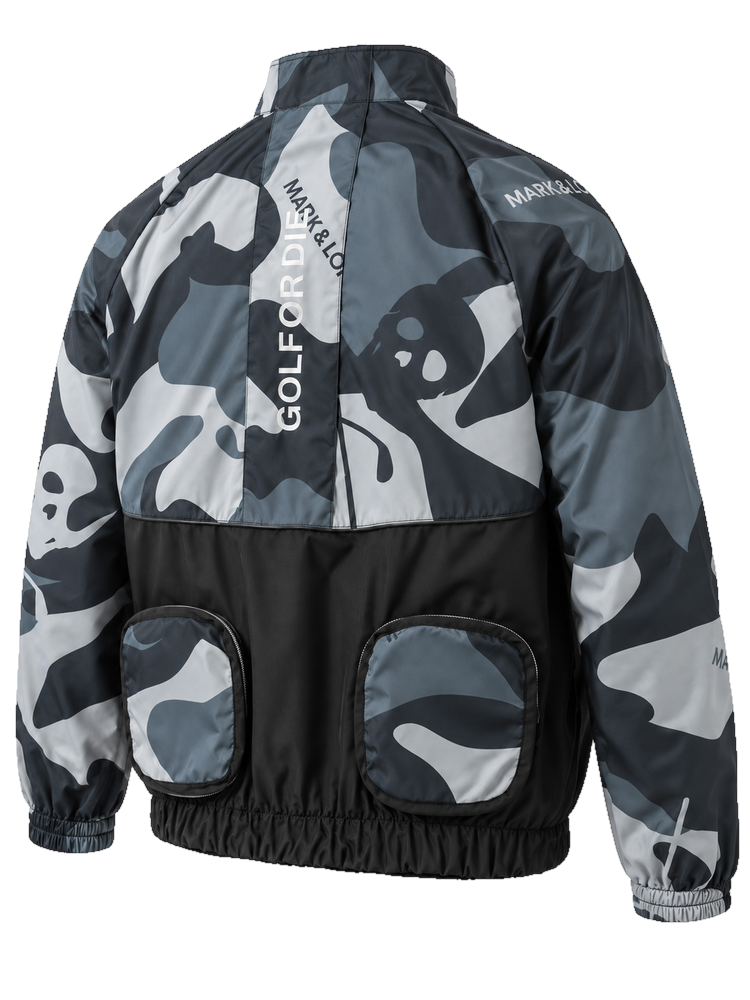 ファン付きセット | Mercury Camo Cooling Fan Jacket | ブルゾン | ブラック | メンズ | ゴルフウェア