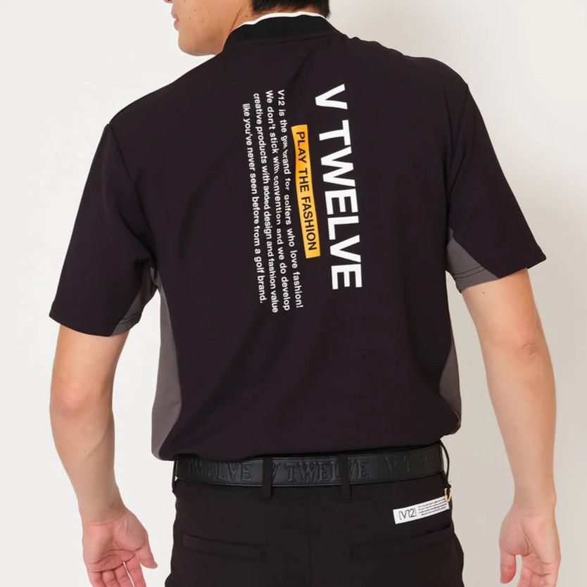 EXP HN POLO | ポロシャツ | ブラック | メンズ | ゴルフウェア