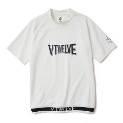 CINEMA RIB MOCK | Tシャツ | ホワイト | メンズ | ゴルフウェア