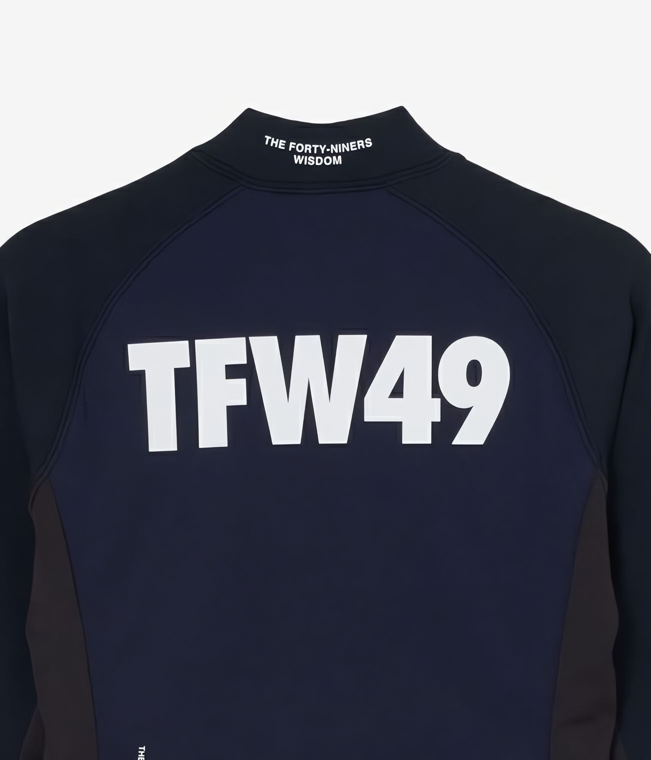 WARM MOCKNECK T | モックネックシャツ | ブラック×ネイビー | レディース | ゴルフウェア
