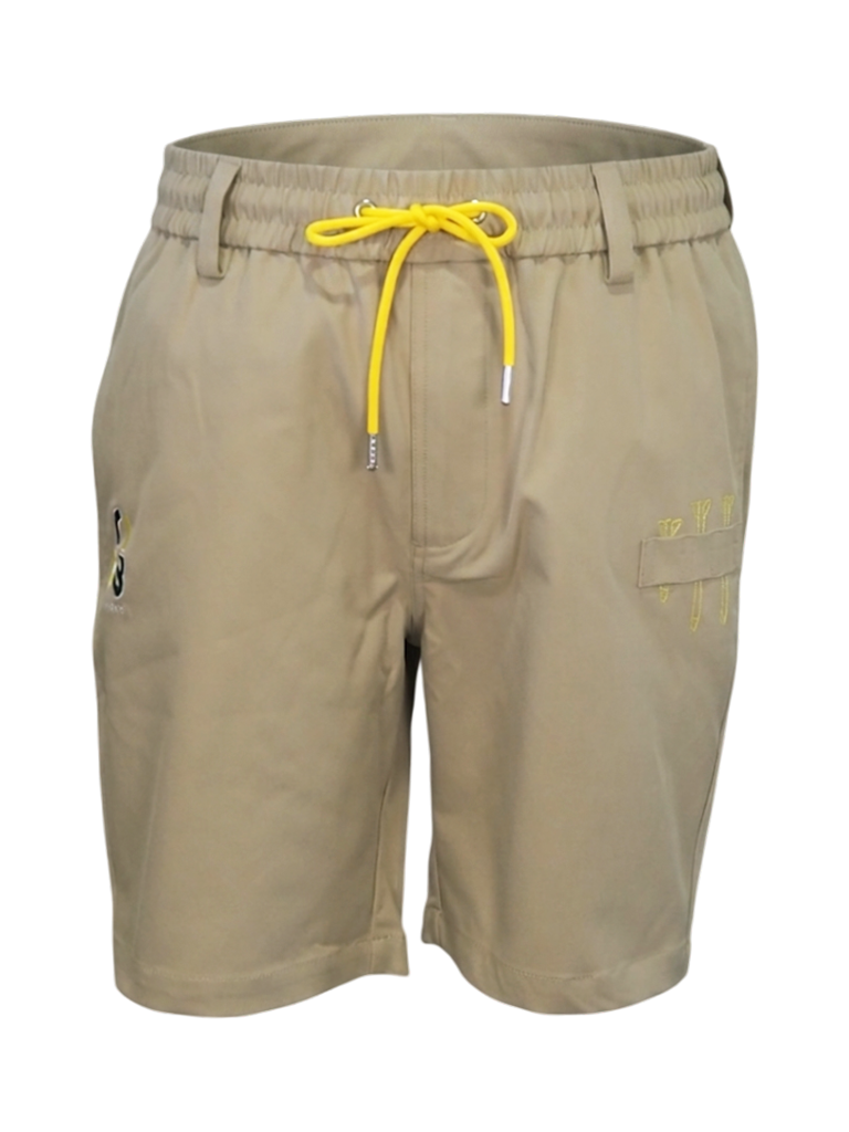Quadra Performance Twill Golf Shorts | ショートパンツ | ベージュ | メンズ | ゴルフウェア