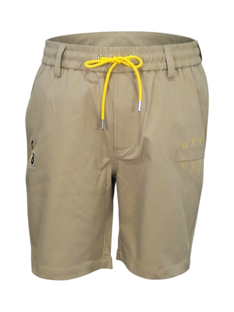 Quadra Performance Twill Golf Shorts | ショートパンツ | ベージュ | メンズ | ゴルフウェア