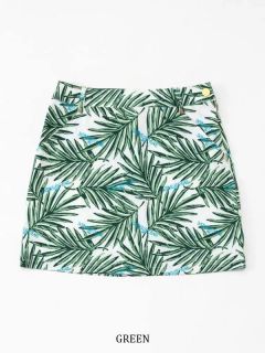 PUNCHING GRAPHIC SKIRT | スカート | グリーン | レディース | ゴルフウェア