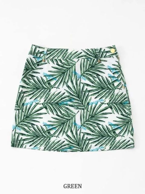 PUNCHING GRAPHIC SKIRT | スカート | グリーン | レディース | ゴルフウェア