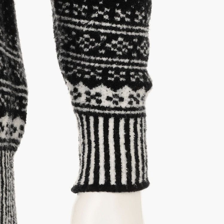 HOL MEN’S FAIR ISLE CREWNECK KNIT | ニット | ブラック | メンズ | ゴルフウェア