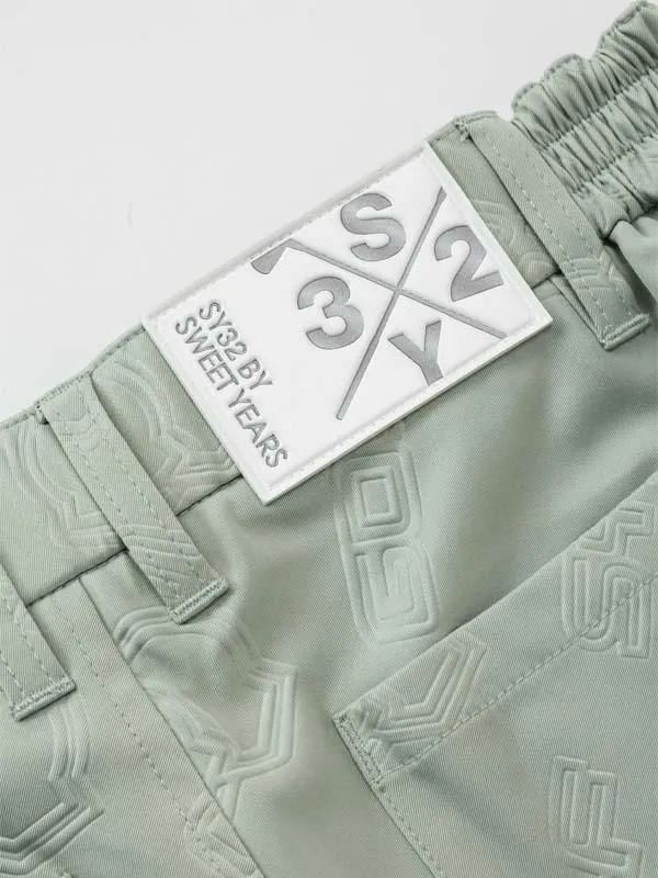 BACK EMBOSS SHORTS | ショートパンツ | L.グリーン | メンズ | ゴルフウェア