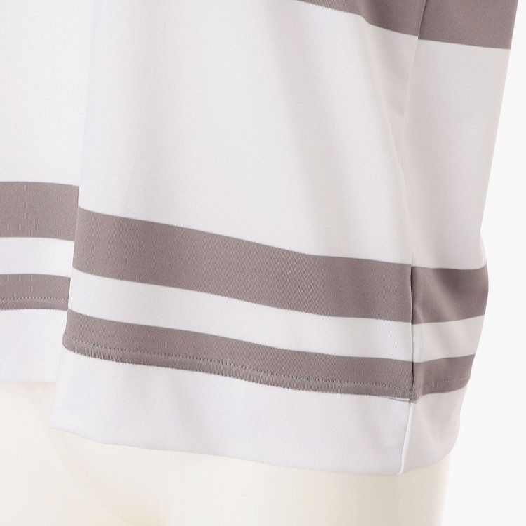 WOMEN’S PANEL STRIPE HIGHNECK RF | ハイネックシャツ | ホワイト | レディース | ゴルフウェア