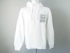 MEN'S RHINESTONE HOODIE SWEAT SHIRT | パーカー | フーディー | ホワイト | メンズ