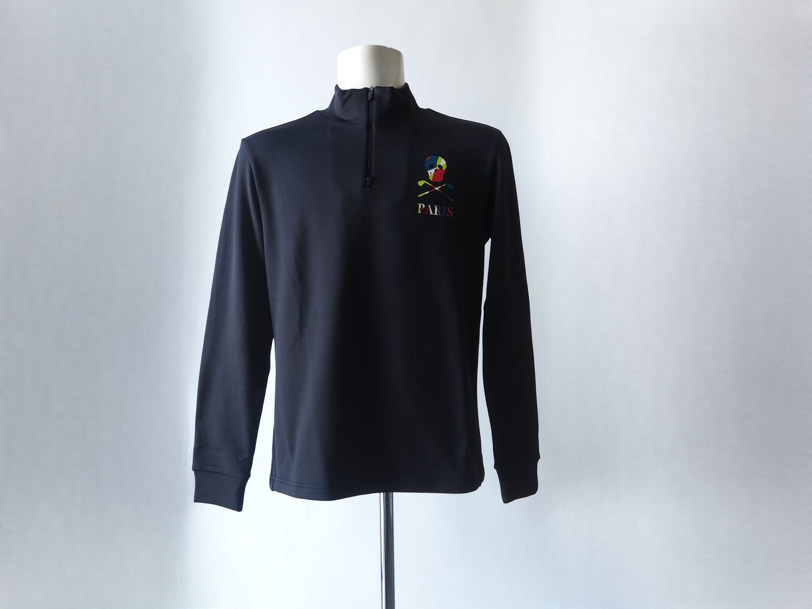 Médoc Super Micro Fleece 1/4 Zip Top  | モックネック | ホワイト | ブラック | ゴルフウェア