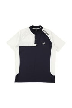 【2026年SS予約商品】BLADE POLO［NAVY］| モックネックシャツ | ネイビー | メンズ | ゴルフウェア