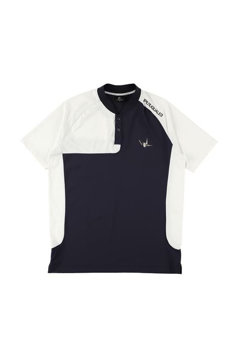 【2026年SS予約商品】BLADE POLO［NAVY］| モックネックシャツ | ネイビー | メンズ | ゴルフウェア