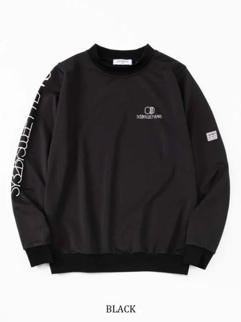 BACK STRIPE WAVE L/S MOCK | モックネック | 長袖Tシャツ | ブラック | メンズ | ゴルフウェア