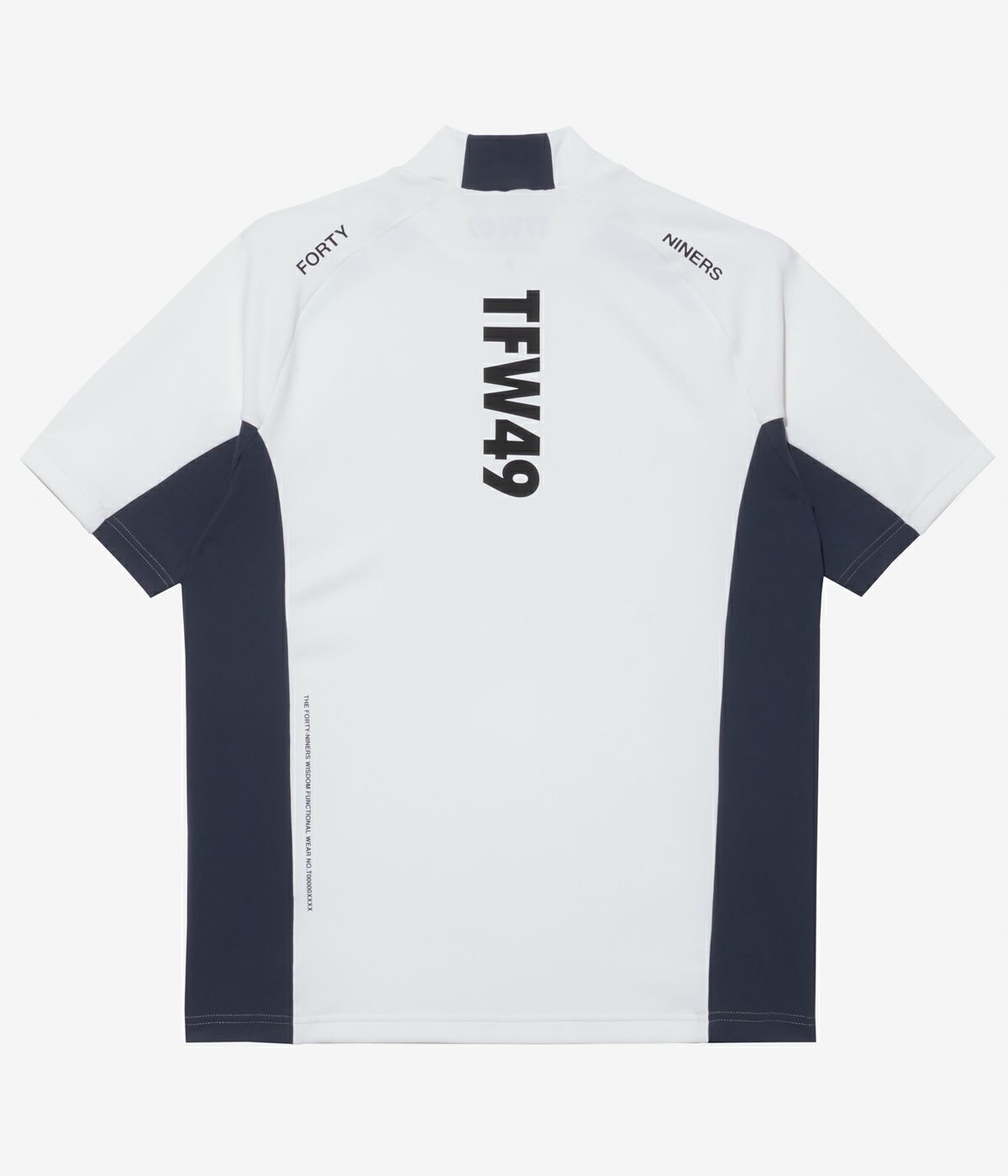 SIDE PANEL SHORT SLEEVE MOCKNECK | ポロシャツ | ホワイト | メンズ | ゴルフウェア